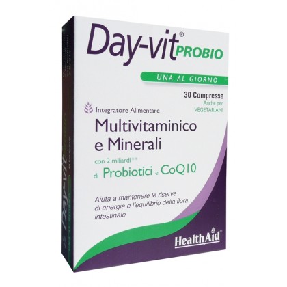HEALTH AID Day-Vit Probio CoQ10 30 Ταμπλέτες